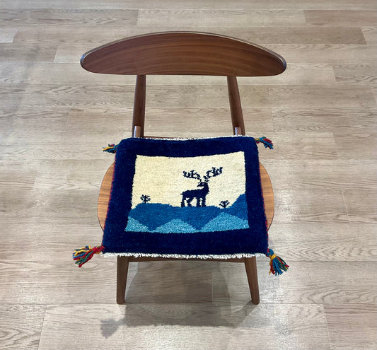 ギャッベ 42cm x 39cm T9981