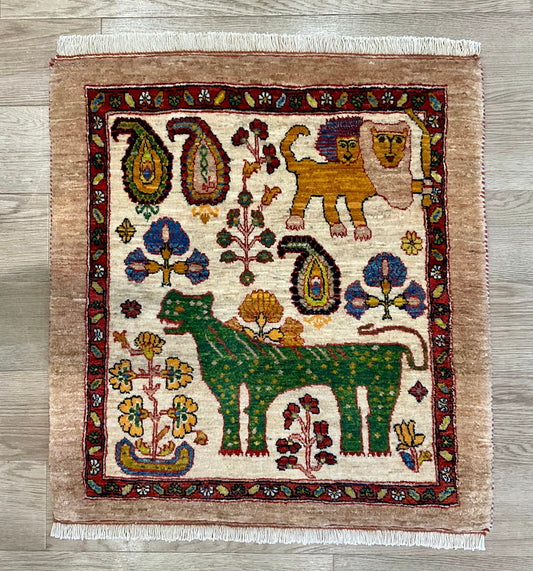 カシュガイ 80cm x 74cm PS10396