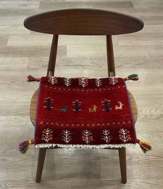 ギャッベ 42cm x 41cm T6483