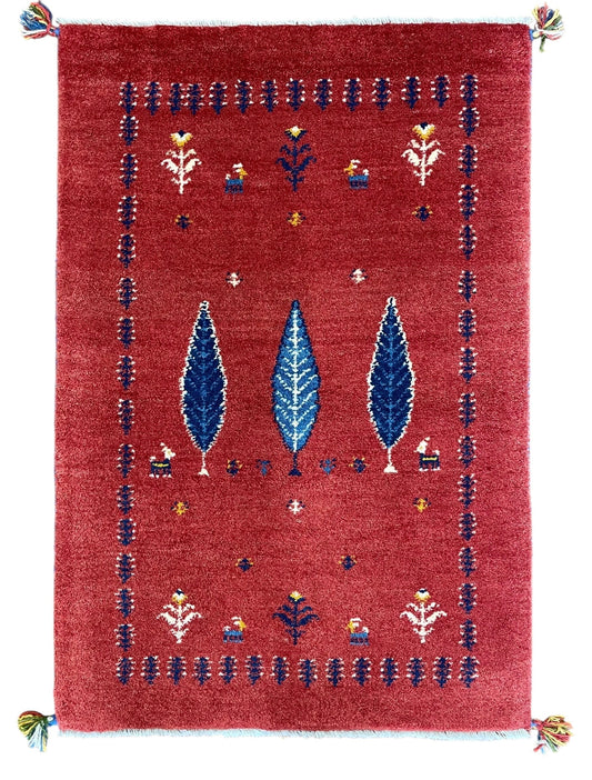 【オンライン限定】ギャッベ 120cm x 82cm RJ2492