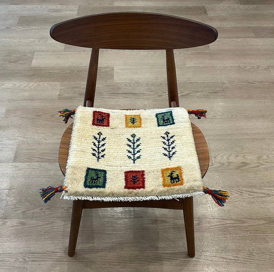 ギャッベ 40cm x 40cm T9034