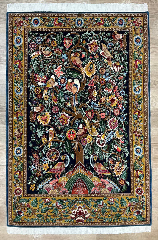 カシャーン(カシャン) 165cm x 110cm PS8631