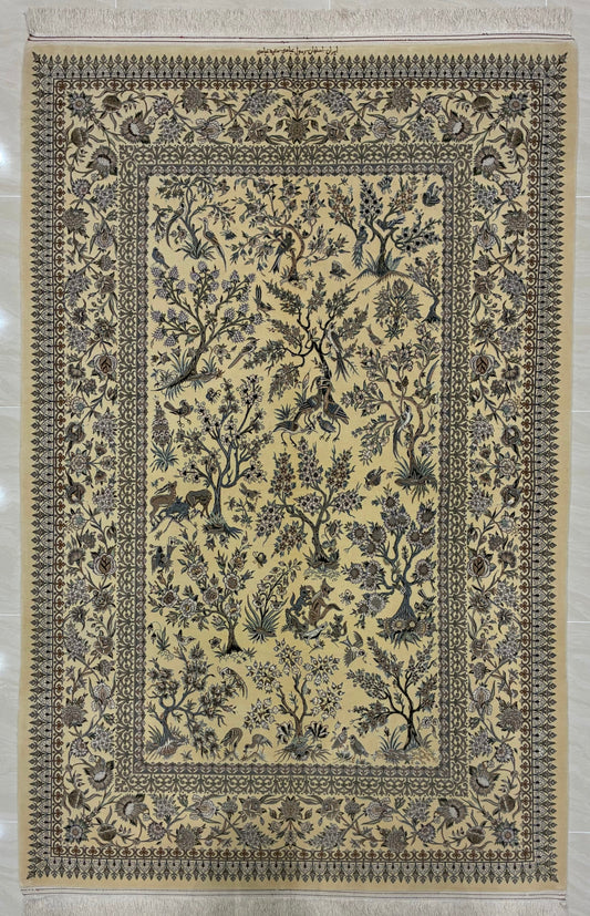 【千葉店】 イスファハン アッバースィ工房 242cm x 158cm PS13385