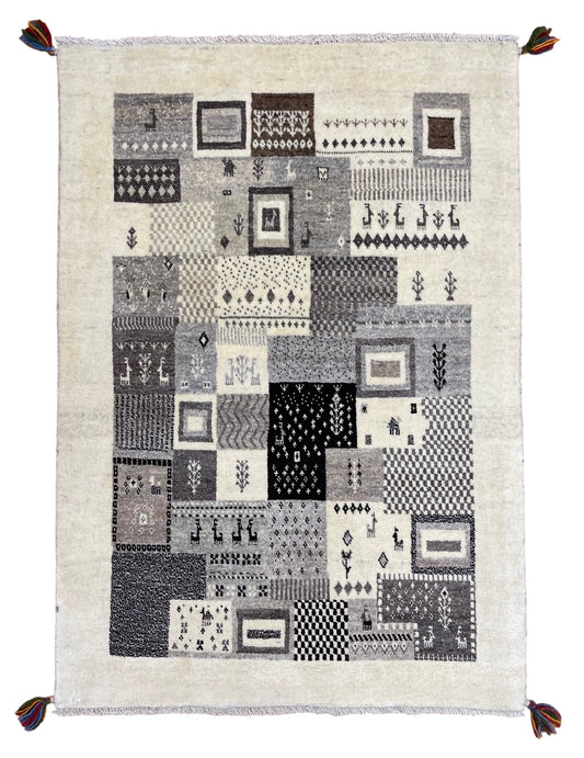 【オンライン限定】カシュクリギャッベ 118cm x 82cm RJ7848