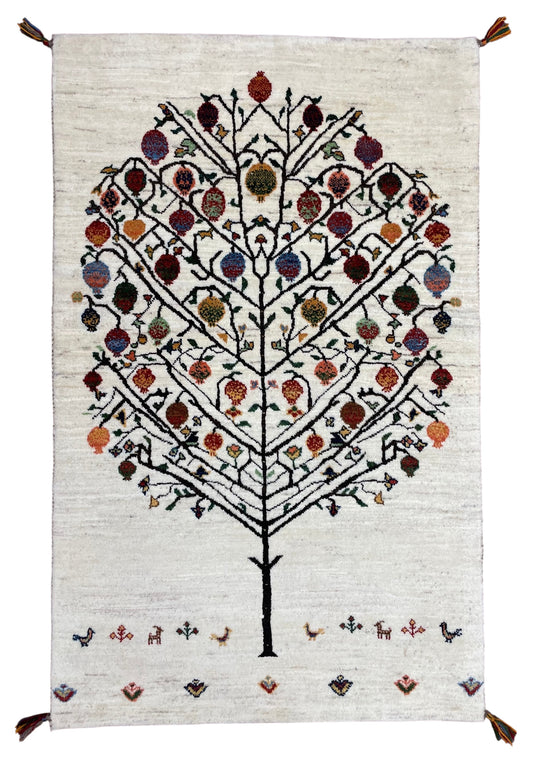 【オンライン限定】カシュクリギャッベ 132cm x 83cm RJ13312