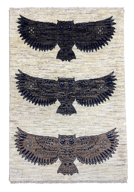 【オンライン限定】カシュクリギャッベ 117cm x 80cm RJ14412