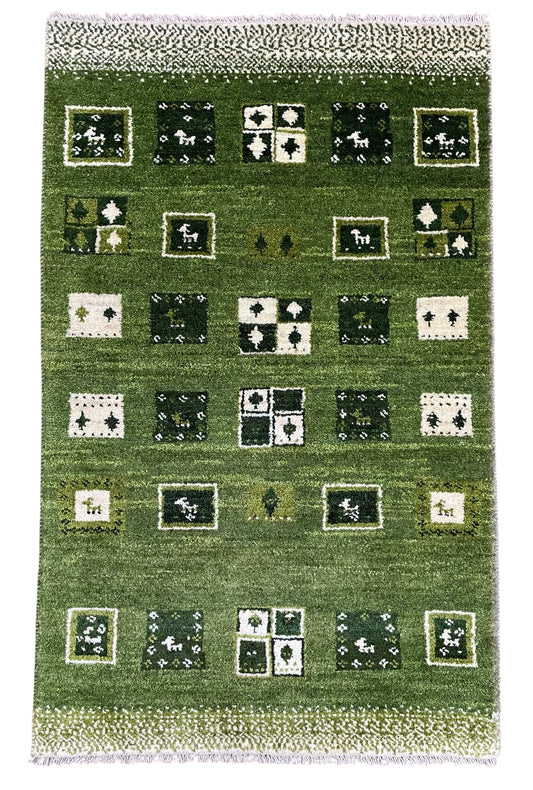 【オンライン限定】ギャッベ アマレバフト 127cm x 78cm BT10230