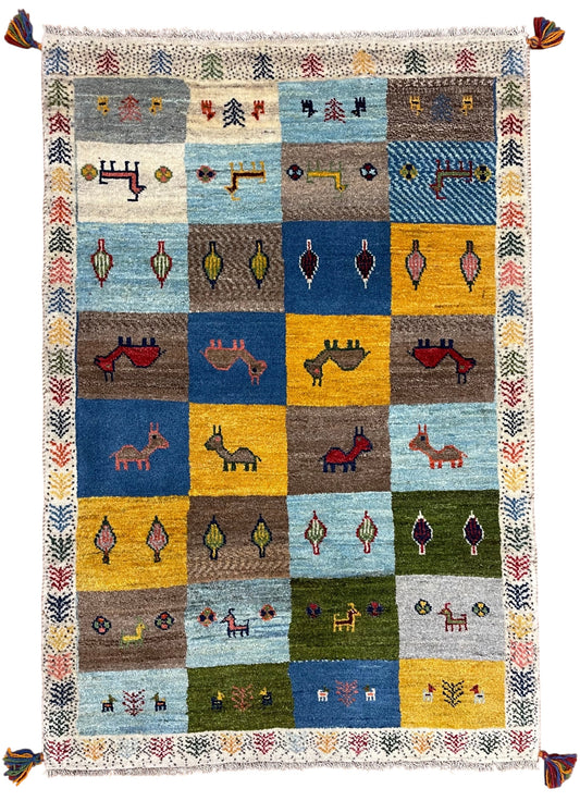 【オンライン限定】ギャッベ アマレバフト 130cm x 87cm RJ8732