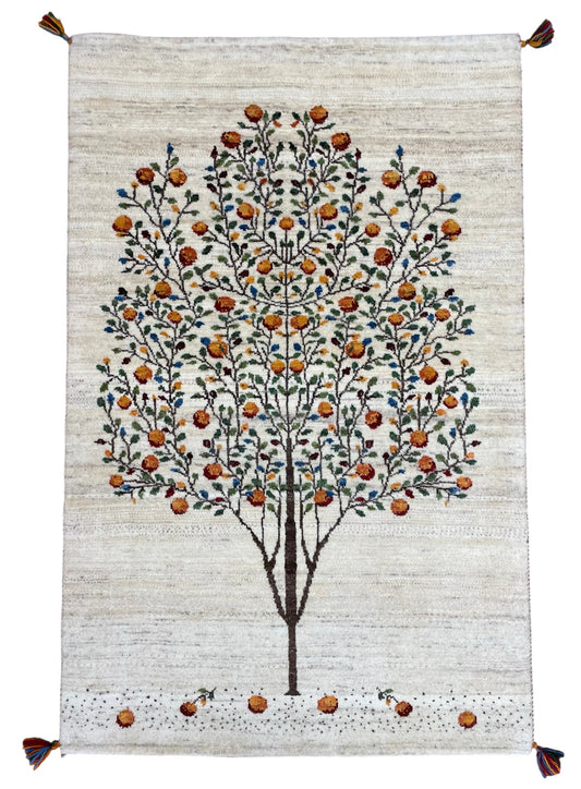 【オンライン限定】カシュクリギャッベ 138cm x 90cm RJ13014