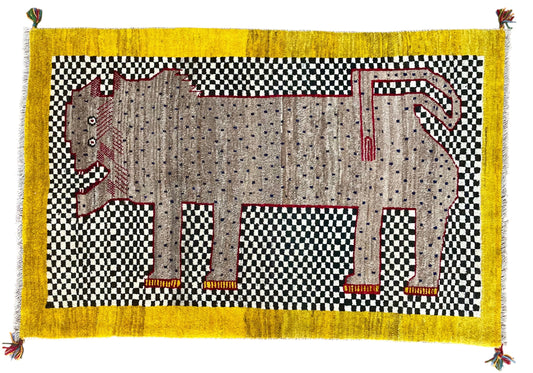 【オンライン限定】ギャッベ アマレバフト 154cm x 98cm RJ12699