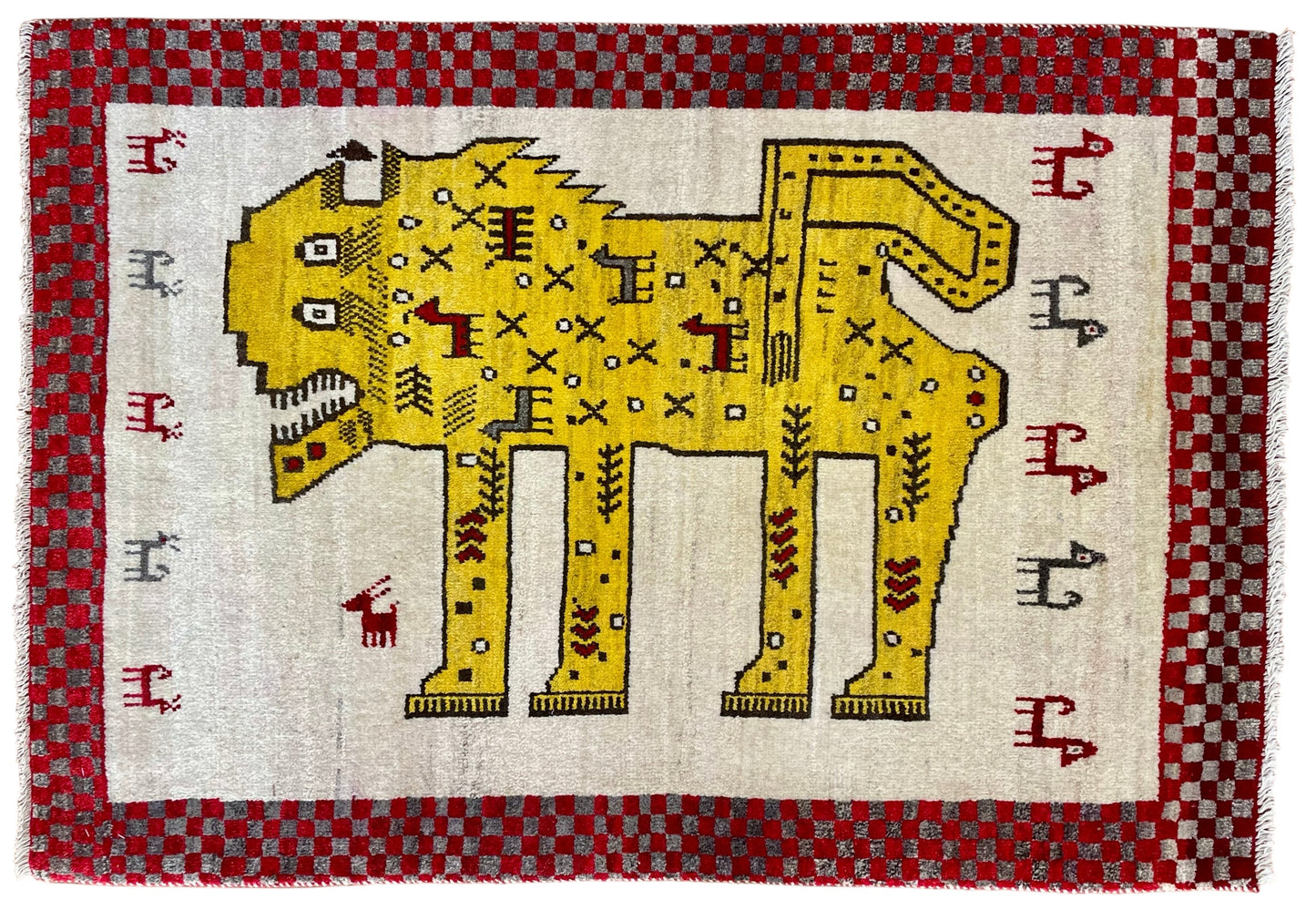 【オンライン限定】ギャッベ アマレバフト 147cm x 102cm RJ12709