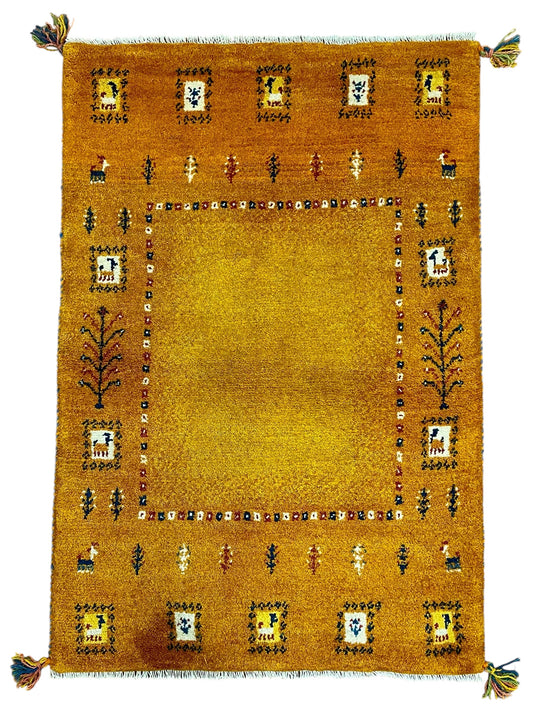 【オンライン限定】ギャッベ 120cm x 82cm RJ7175