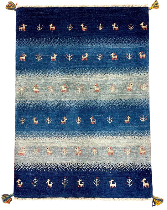 【オンライン限定】ギャッベ 118cm x 85cm RJ4602