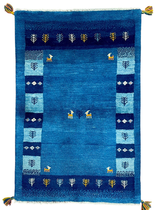 【オンライン限定】ギャッベ 118cm x 78cm RJ4634