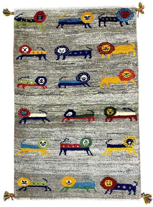 【オンライン限定】ギャッベ 127cm x 85cm RJ8113