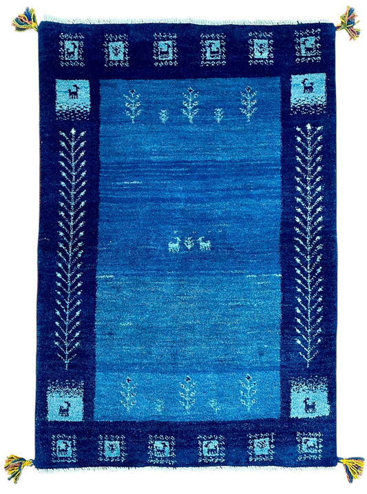 【オンライン限定】ギャッベ 125cm x 84cm RJ9899