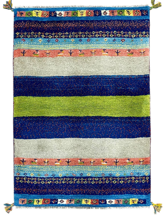 【オンライン限定】ギャッベ 122cm x 82cm RJ9682