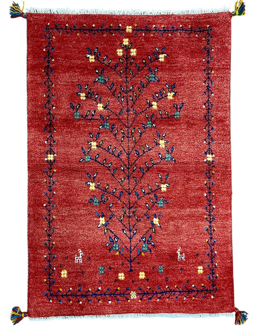 【オンライン限定】ギャッベ 120cm x 83cm RJ11183