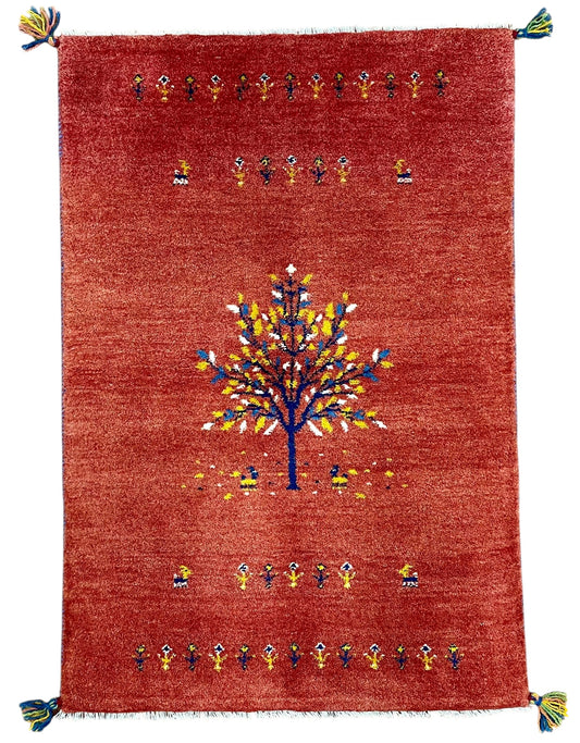 【オンライン限定】ギャッベ 123cm x 82cm RJ7166