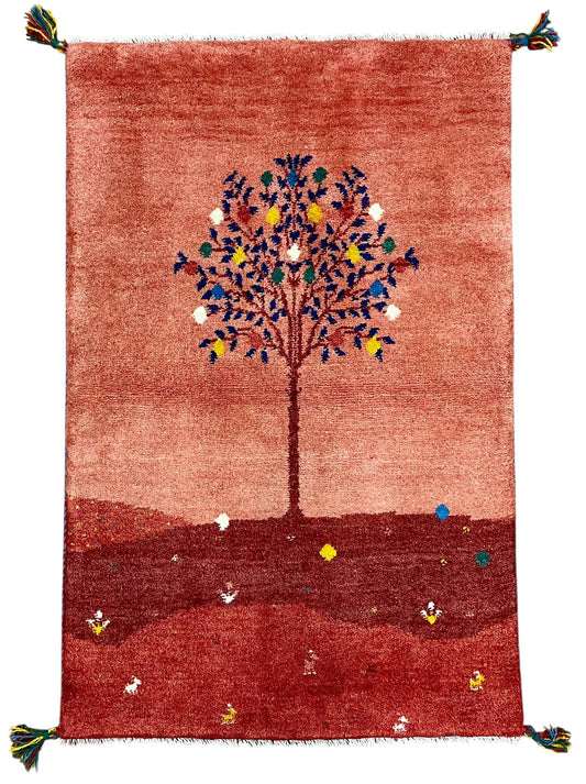 【オンライン限定】ギャッベ 125cm x 80cm RJ10407