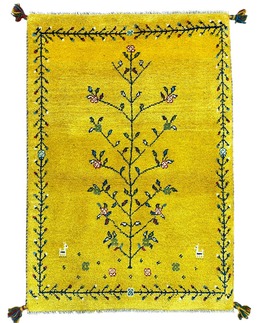 【オンライン限定】ギャッベ 117cm x 83cm RJ11772