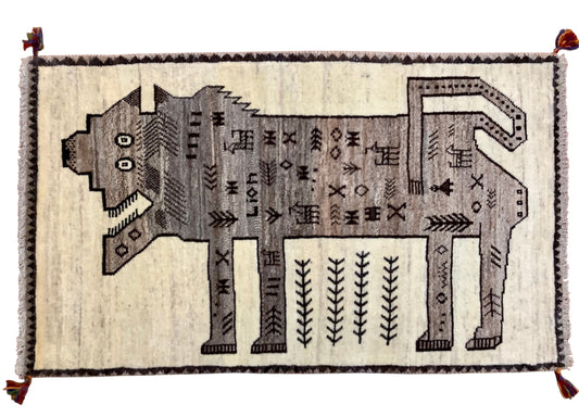 【オンライン限定】ギャッベ アマレバフト 128cm x 77cm RJ8726