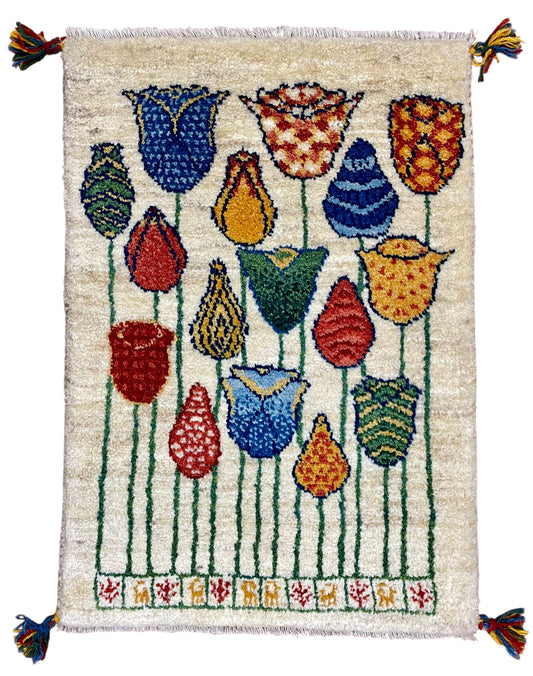 【オンライン限定】ギャッベ 88cm x 62cm RJ13735