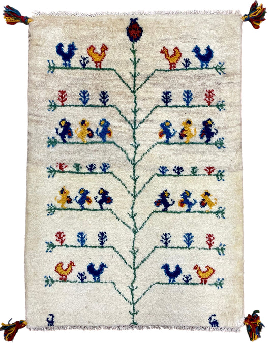 【オンライン限定】ギャッベ 90cm x 63cm RJ13706