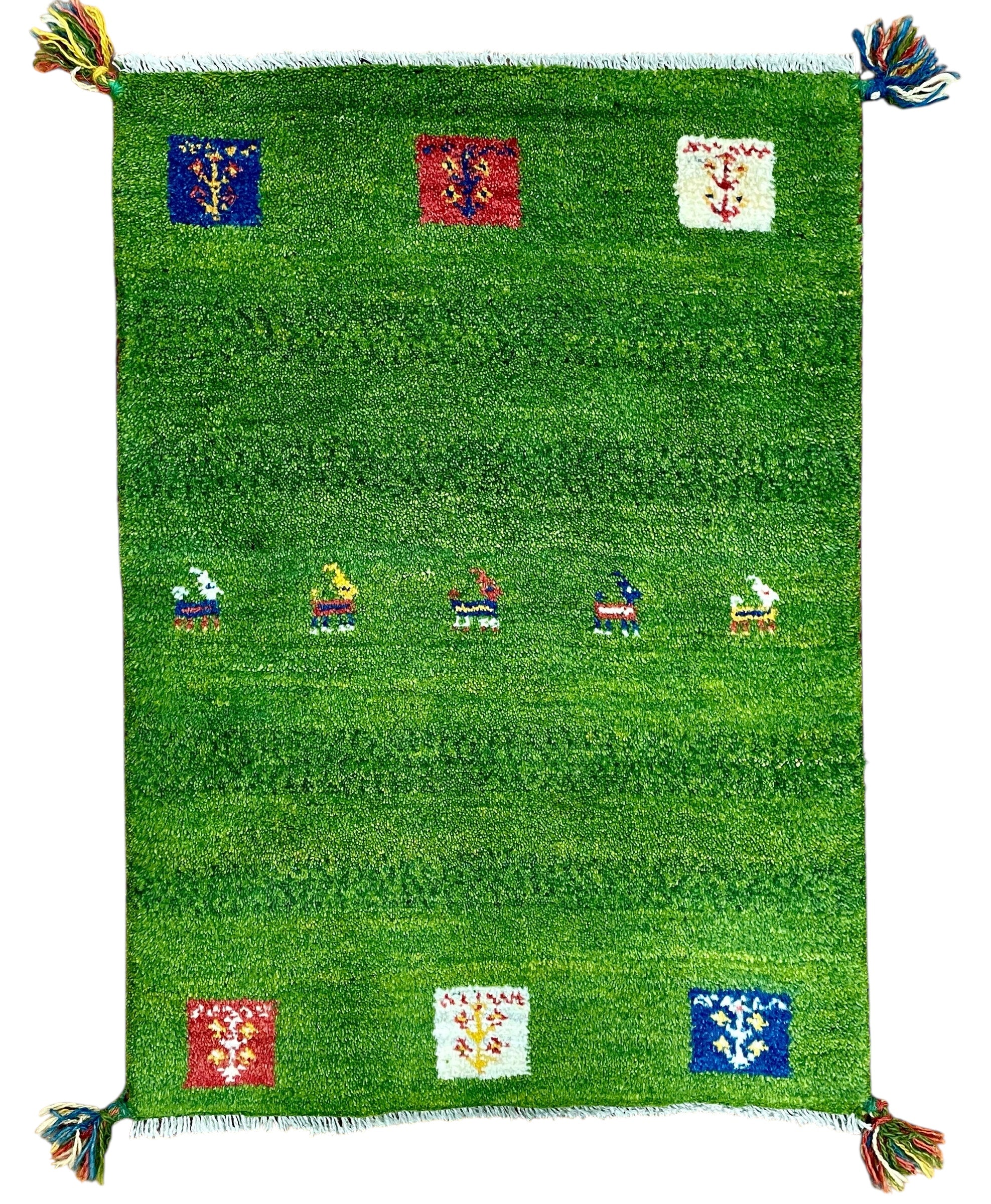 オンライン限定】ギャッベ 86cm x 60cm RJ1620 – ペルシャ絨毯専門店