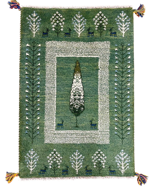 【オンライン限定】ギャッベ 90cm x 60cm RJ4208