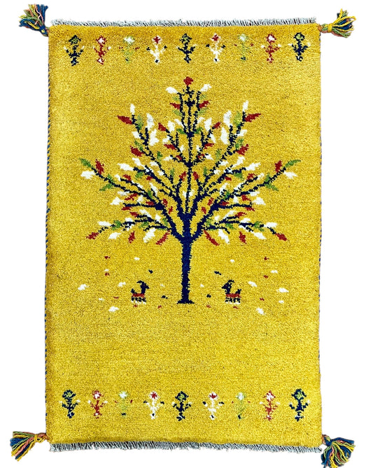 【オンライン限定】ギャッベ 88cm x 58cm RJ8623