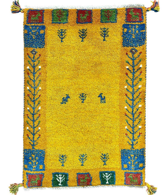 【オンライン限定】ギャッベ 90cm x 60cm RJ8093