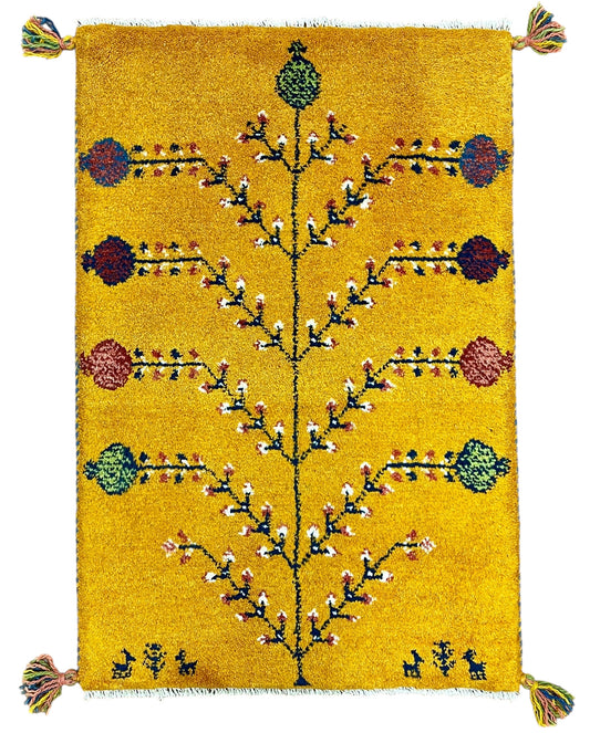 ギャッベ 88cm x 58cm RJ6843