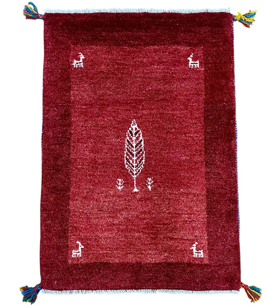 【オンライン限定】ギャッベ 90cm x 64cm RJ12105