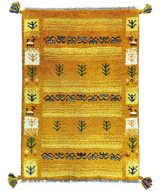 【オンライン限定】ギャッベ 87cm x 60cm RJ6879