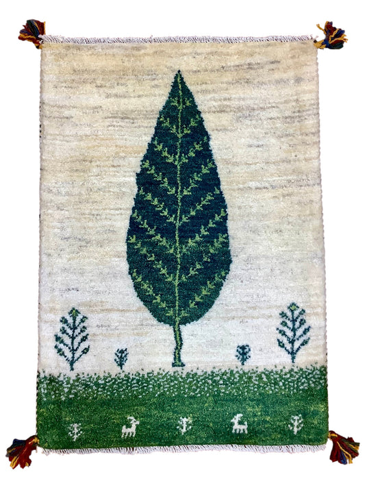 【オンライン限定】ギャッベ 87cm x 63cm RJ13730