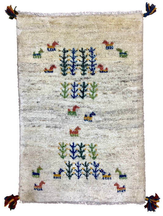 【オンライン限定】ギャッベ 87cm x 58cm RJ13773