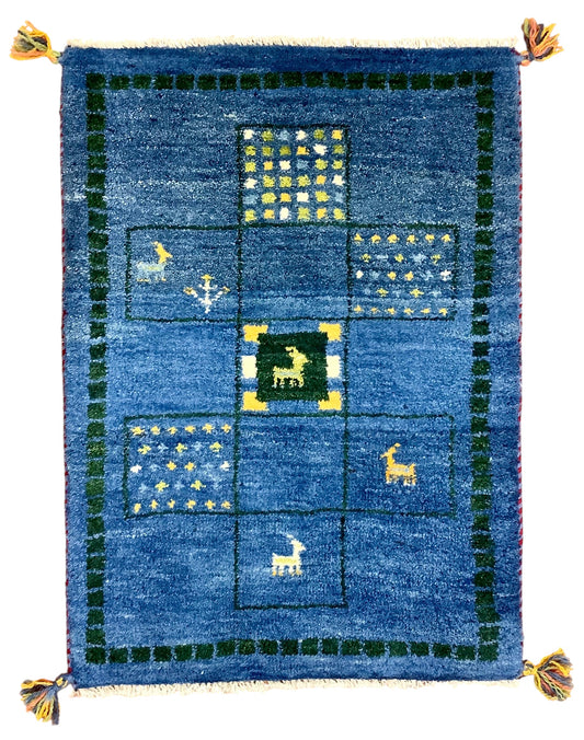 【オンライン限定】ギャッベ 88cm x 62cm RJ3524