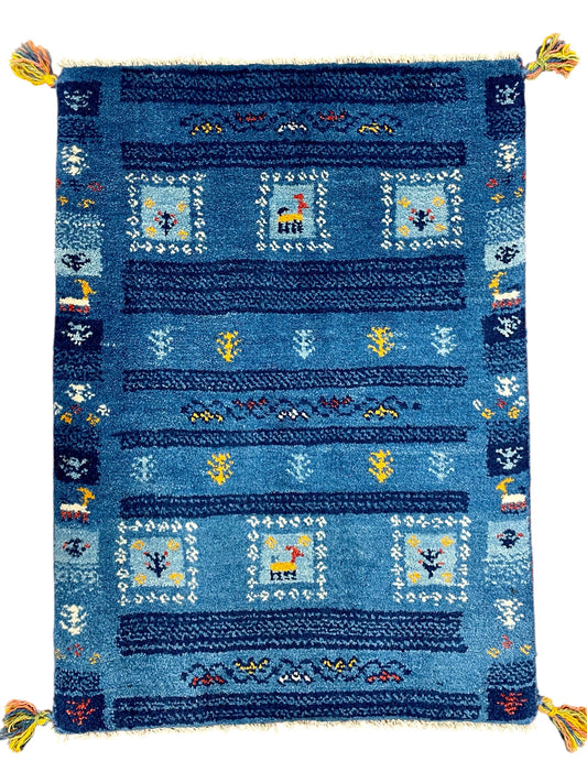 【オンライン限定】ギャッベ 88cm x 63cm RJ4409