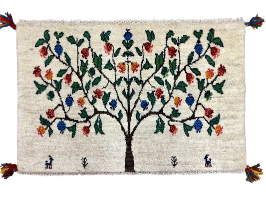 【オンライン限定】ギャッベ 90cm x 60cm RJ13455