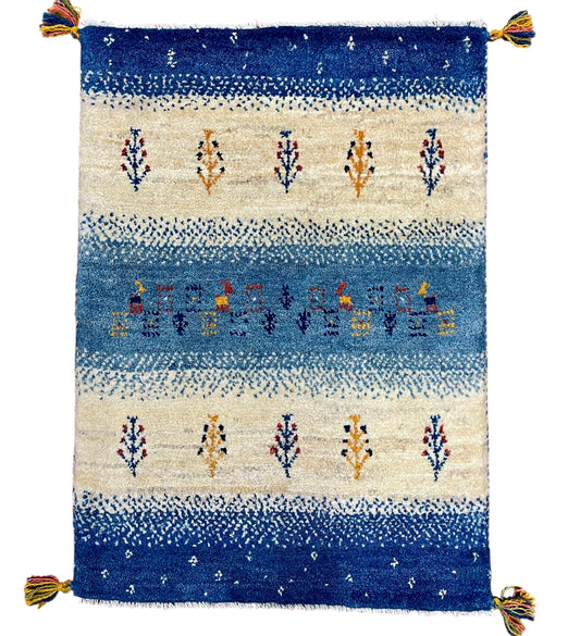 【オンライン限定】ギャッベ 90cm x 63cm RJ5944