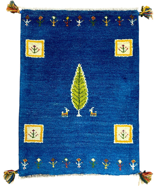 【オンライン限定】ギャッベ 87cm x 63cm RJ1792