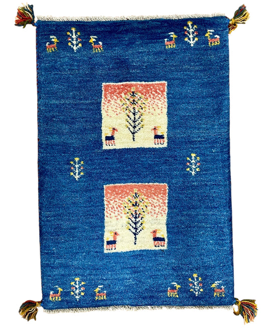 【オンライン限定】ギャッベ 93cm x 62cm RJ1766