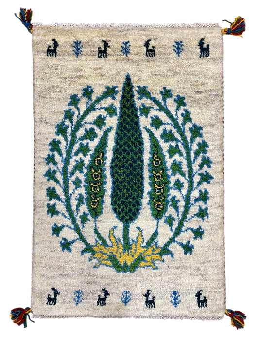 【オンライン限定】ギャッベ 90cm x 60cm RJ13792