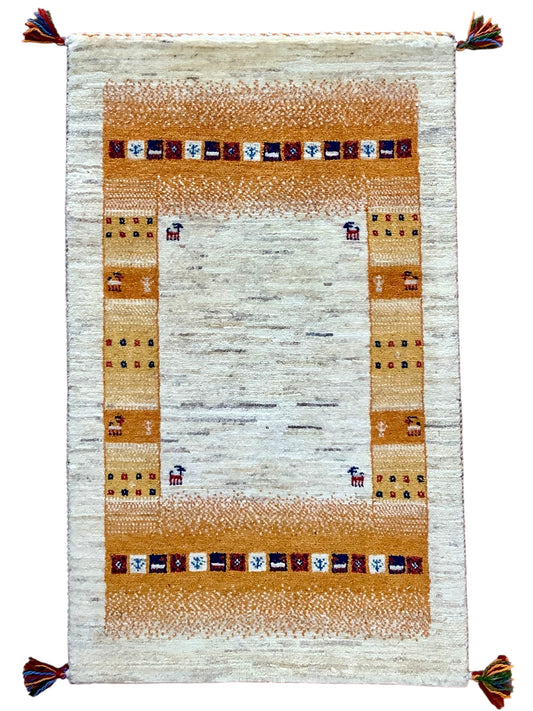 【オンライン限定】カシュクリギャッベ 98cm x 60cm RJ6656