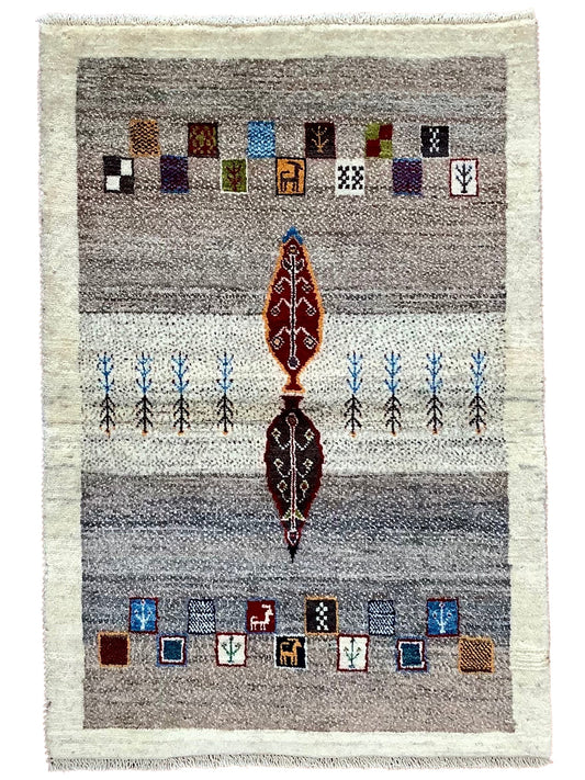 【オンライン限定】カシュクリギャッベ 100cm x 68cm RJ11031