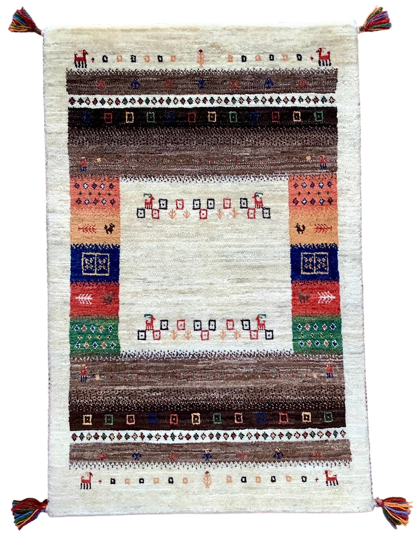 【オンライン限定】カシュクリギャッベ 100cm x 65cm RJ7667