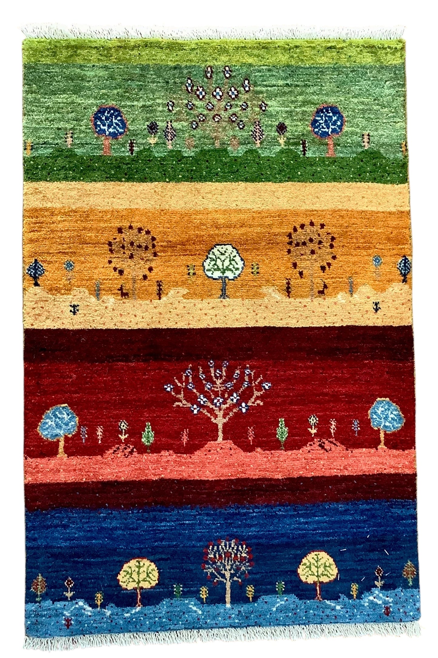 【オンライン限定】カシュクリギャッベ 97cm x 64cm RJ10213