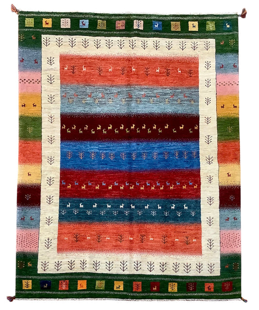 【オンライン限定】カシュクリギャッベ 238cm x 178cm RJ3130