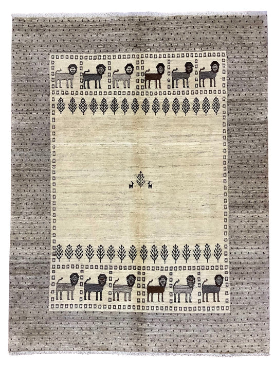 【オンライン限定】カシュクリギャッベ 208cm x 158cm RJ11005